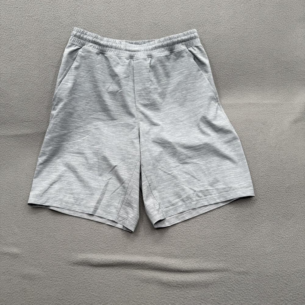 Lululemon Shorts Mens Gray Lined Athletic Running Training Lightweight